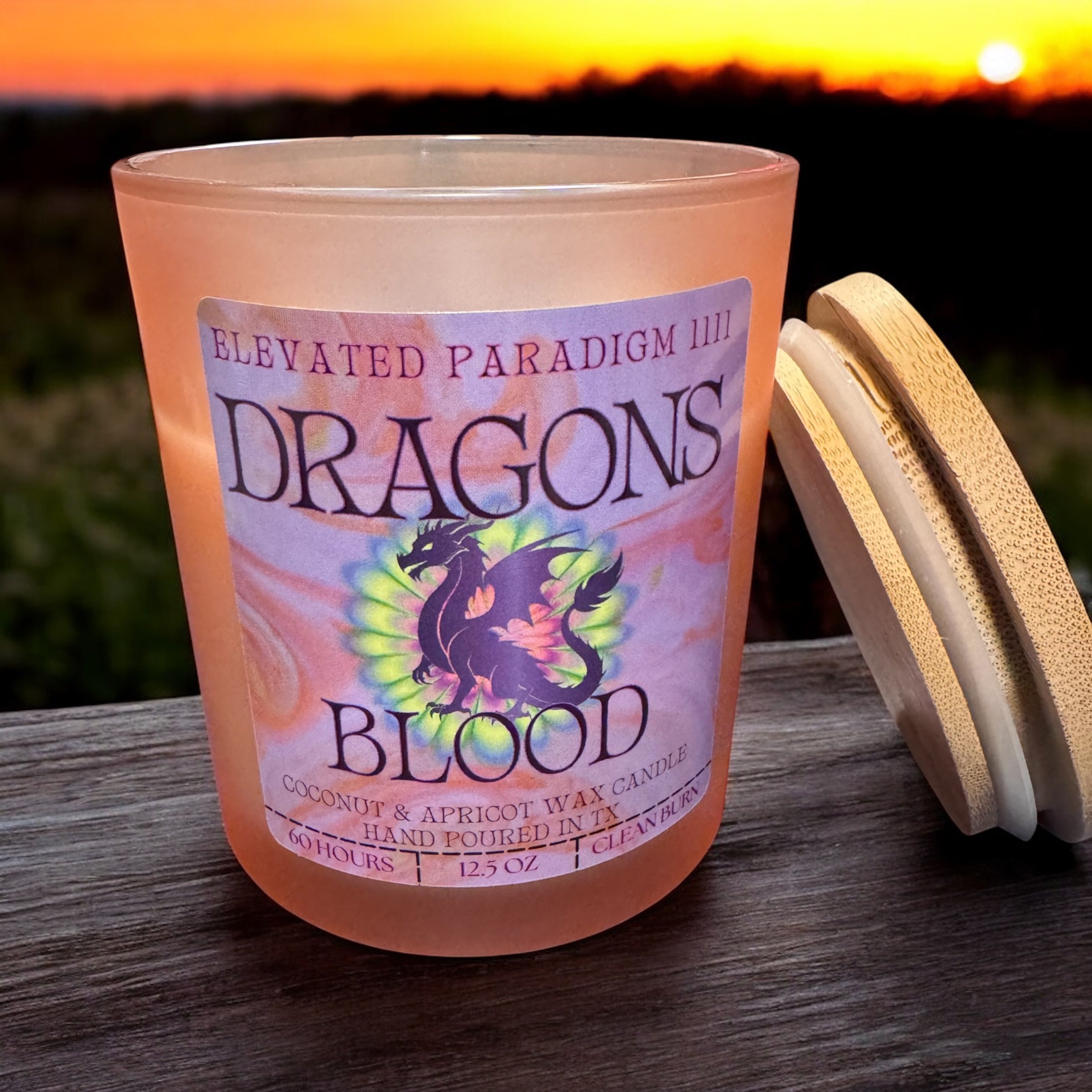 Dragons Blood Incense-Inspired Scented Candle 12 oz