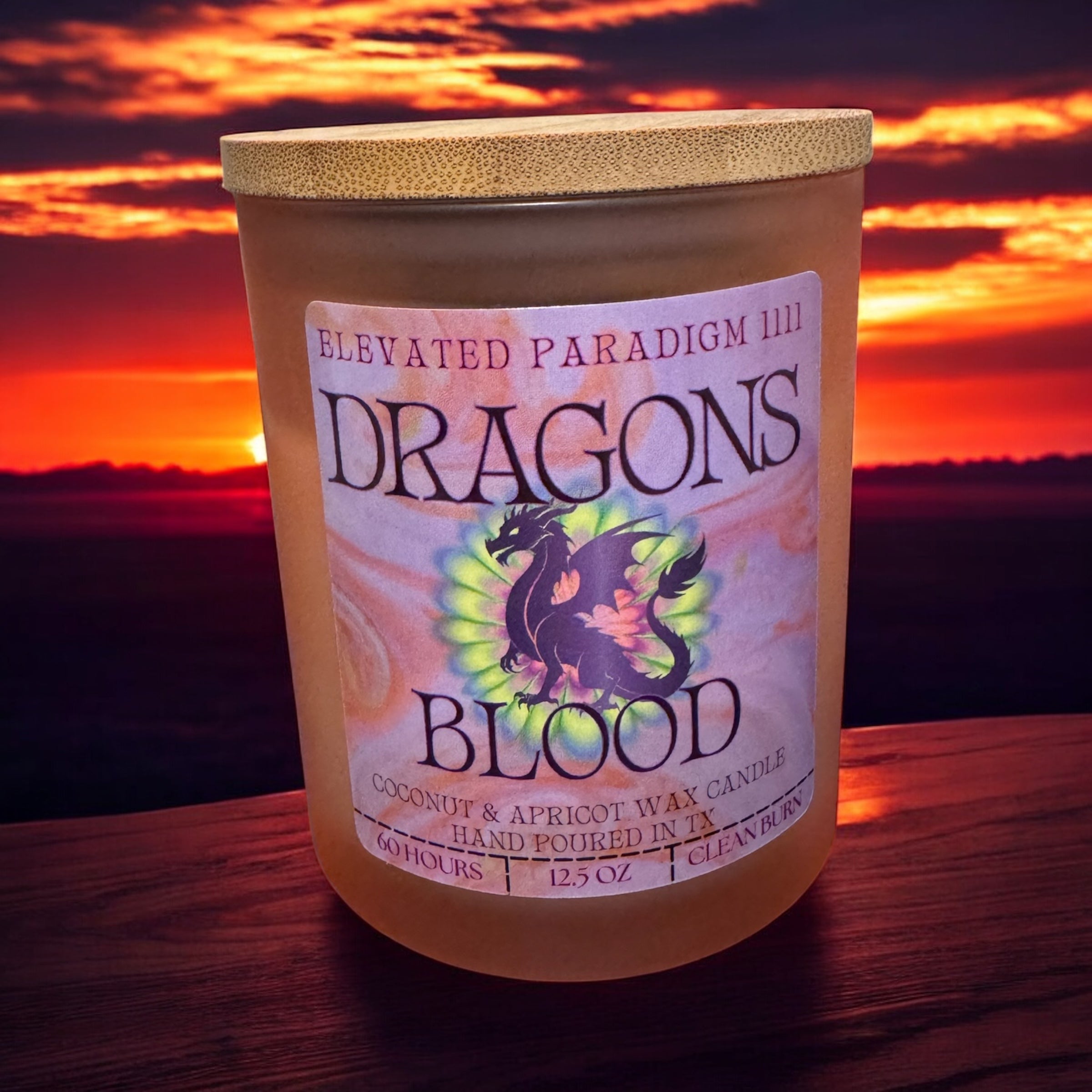 Dragons Blood Incense-Inspired Scented Candle 12 oz