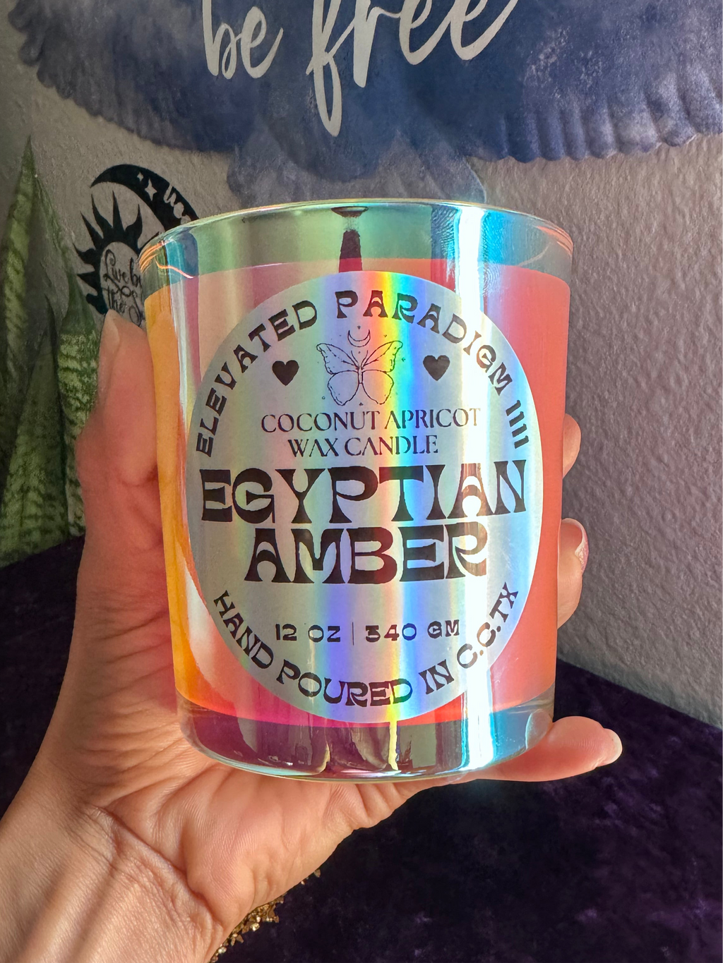 Egyptian Amber Scented Candle 12 oz