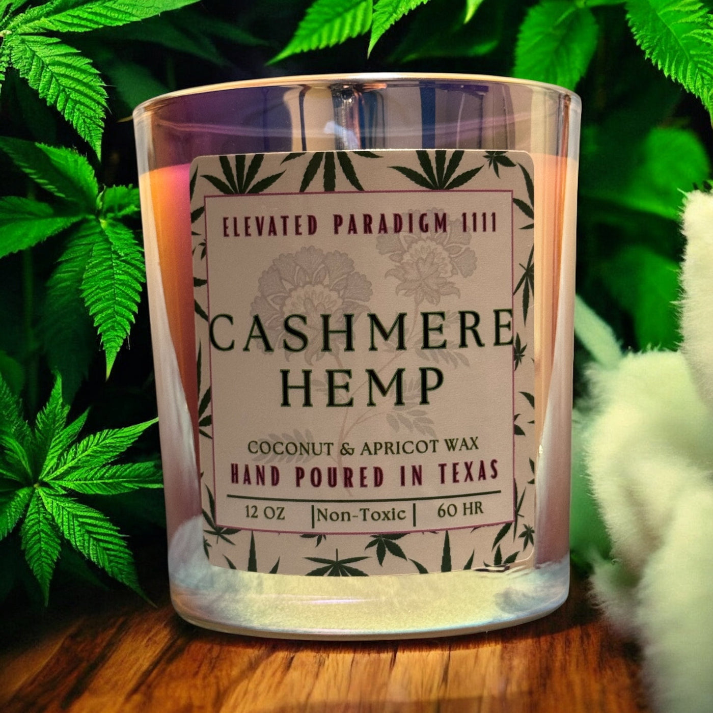 Cashmere Hemp Scented Candle 12 oz