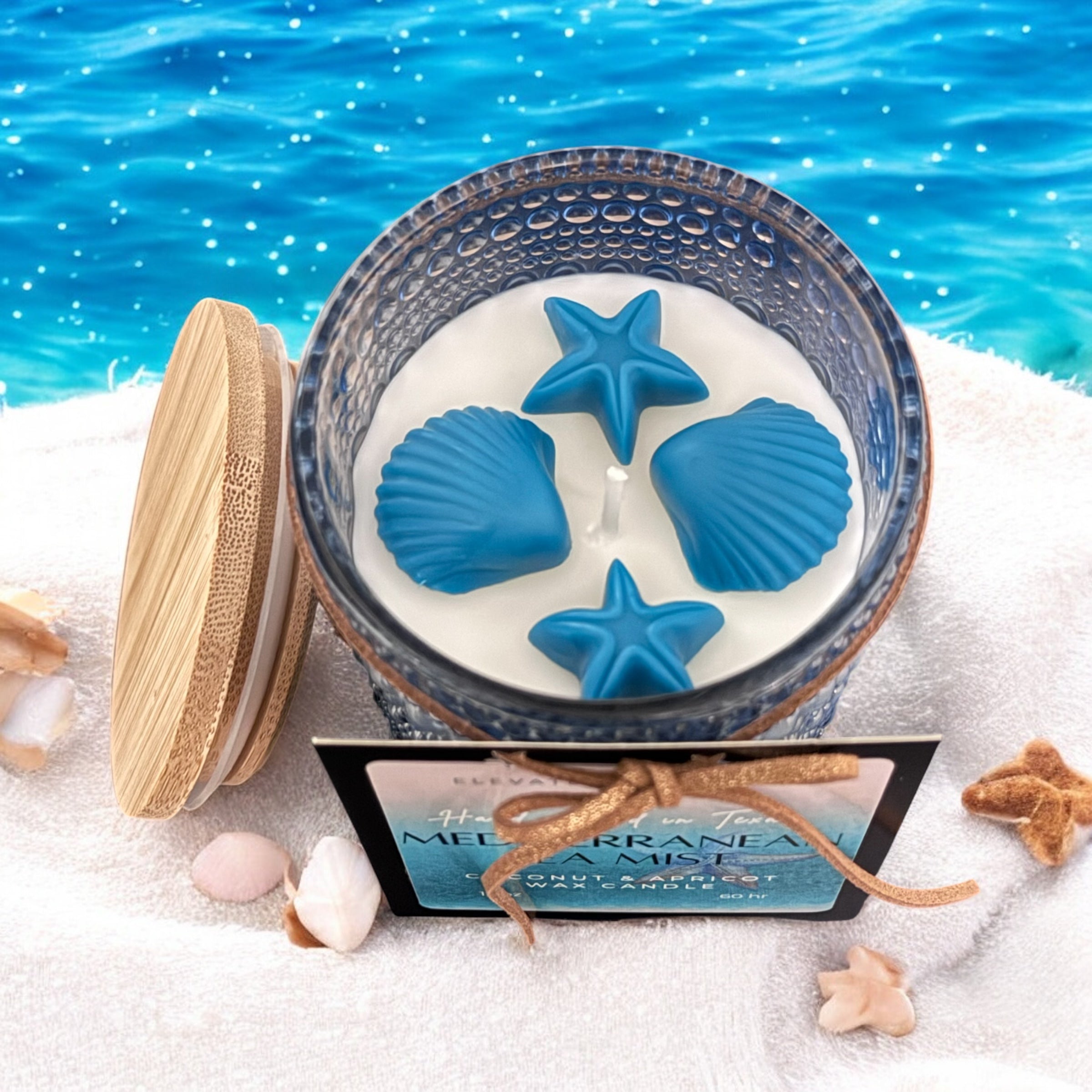 Mediterranean Sea Mist Scented Candle 12 oz