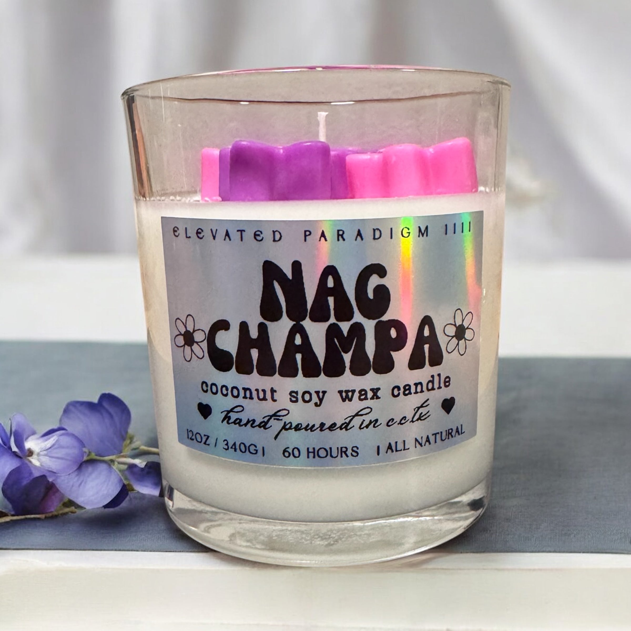 Nag Champa Scented Candle 12 oz